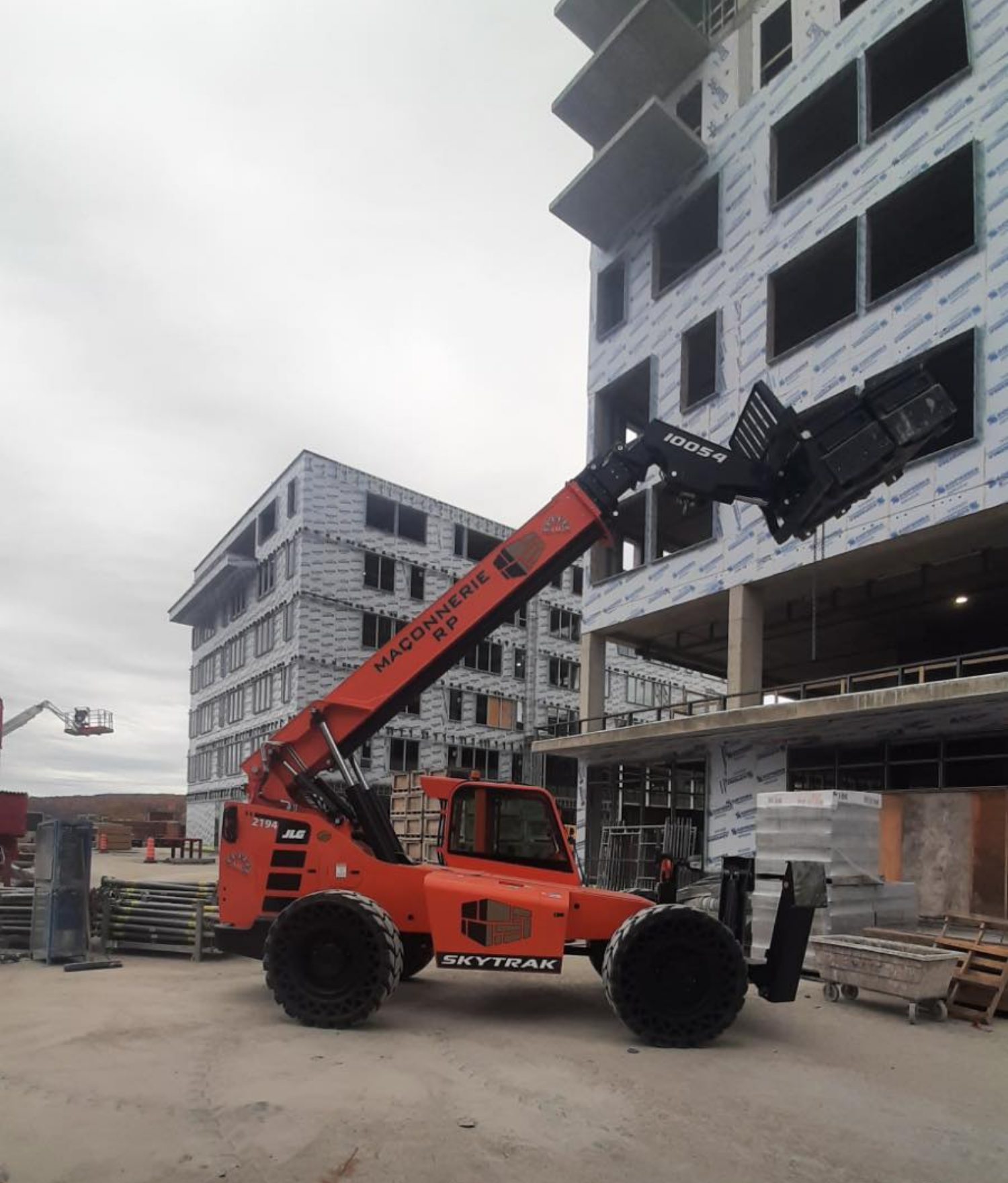 Chantier de construction - Camion MRP